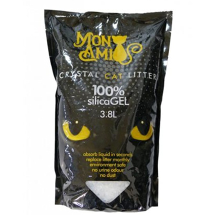 Котешка тоалетна Мон Ами 3,8л Силиконова натурална