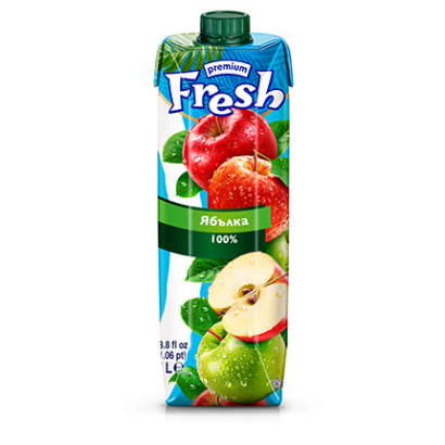 Фреш Премиум 1л Ябълка