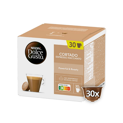 Кафе капсули Нескафе Долче Густо 30бр Кортадо