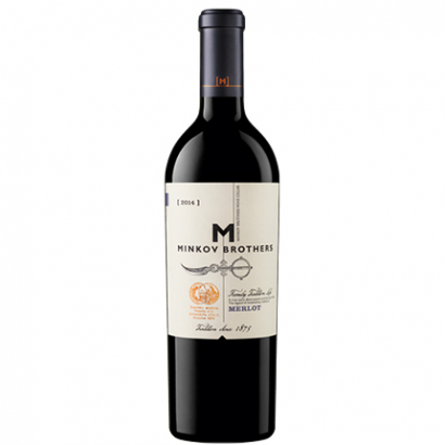 Вино Братя Минкови 750мл Мерло