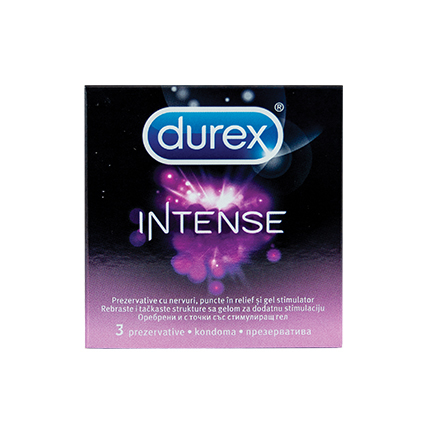 Презервативи Дюрекс 3бр Интенс