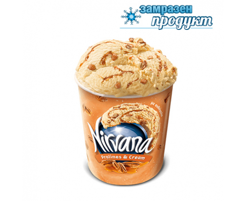 Сладолед Нирвана 360г Пралина Сладолед Нирвана 360г Пралина
