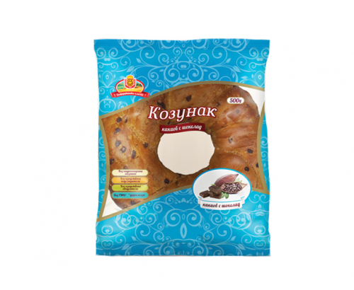 Козунак Добруджански Хляб 400г С какао и шоколад Козунак Добруджански Хляб 400г С какао и шоколад