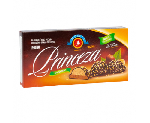 Бисквити Аморетти Принцеса 150г С лешник Бисквити Аморетти Принцеса 150г С лешник