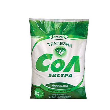 Трапезна сол Фамилекс 1кг Екстра