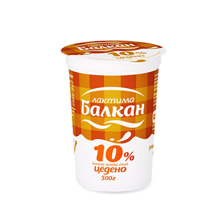 Цедено кисело мляко Балкан 10% 500г