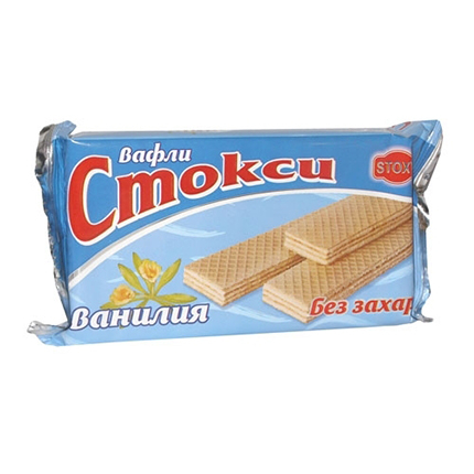 Вафли Стокси 150г ванилия Вафли Стокси 150г ванилия