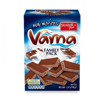 Мини вафли Варна 260г Крем млечен