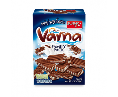 Мини вафли Варна 260г Крем млечен Мини вафли Варна 260г Крем млечен