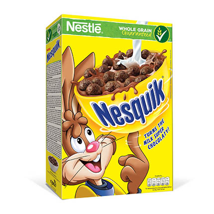 Зърнена закуска Нестле Нескуик 375г Зърнена закуска Нестле Нескуик 375г