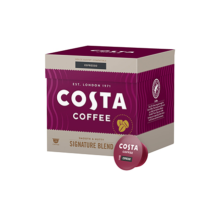 Кафе капсули Коста 16бр Долче Бленд Еспресо Кафе капсули Коста 16бр Долче Бленд Еспресо