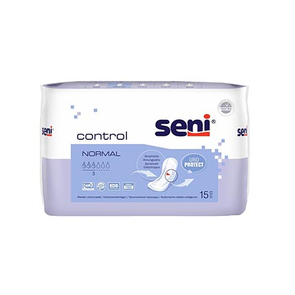 Урологични подложки Сени 15бр Контрол Нормал