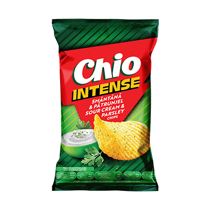 Чипс Чио Интенс 120г Сметана и магданоз