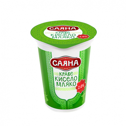 Кисело мляко Саяна 2% 400г