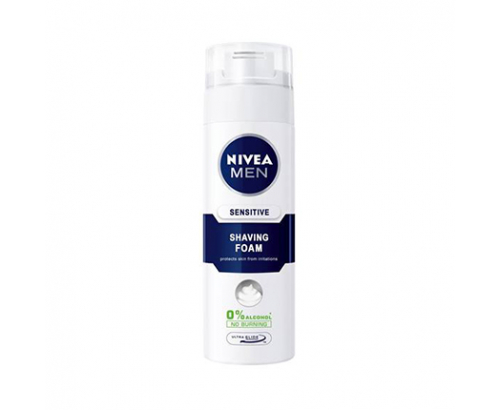 Пяна за бръснене Нивеа Мен 200мл Сензитив Пяна за бръснене Нивеа Мен 200мл Сензитив