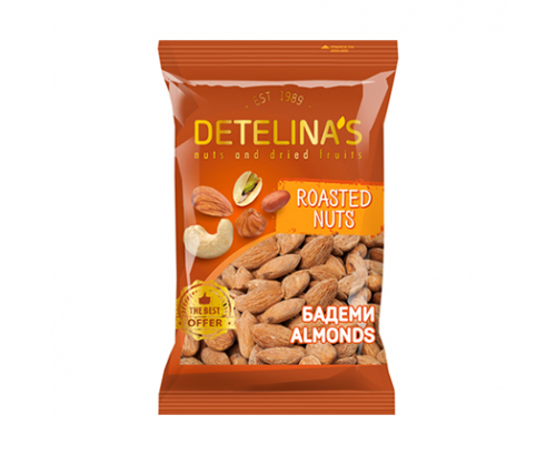 Печен бадем Детелина 250г Печен бадем Детелина 250г