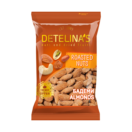 Печен бадем Детелина 250г