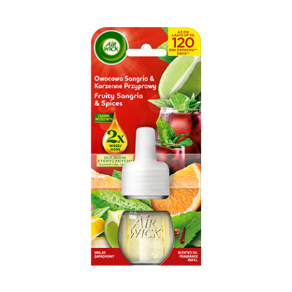 Електрически пълнител Еъруик 19мл Екстра Оил плодова сангрия