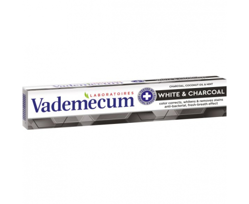 Паста за зъби Вадамекум 75мл Активен въглен