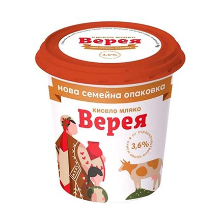 Кисело мляко Верея 3,6% 1кг Кисело мляко Верея 3,6% 1кг