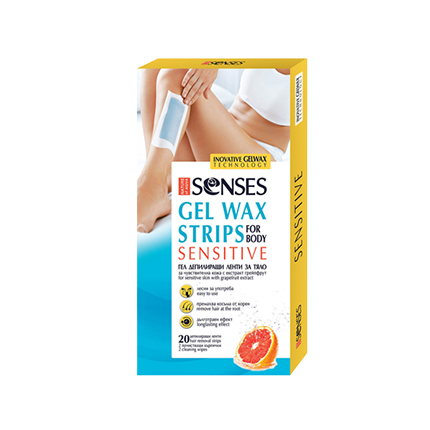 Депилиращи ленти Агива Сенс 20бр за тяло