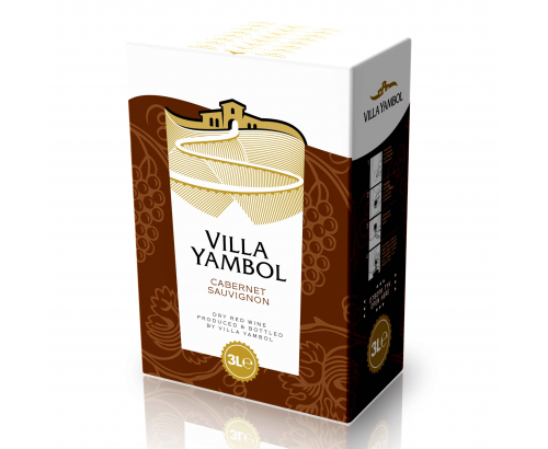 Вино Вила Ямбол 3л Каберне Совиньон Вино Вила Ямбол 3л Каберне Совиньон
