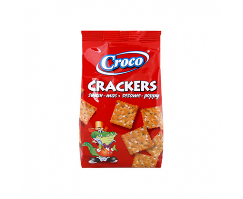 Крекери Кроко 100г Мак и сусам Крекери Кроко 100г Мак и сусам
