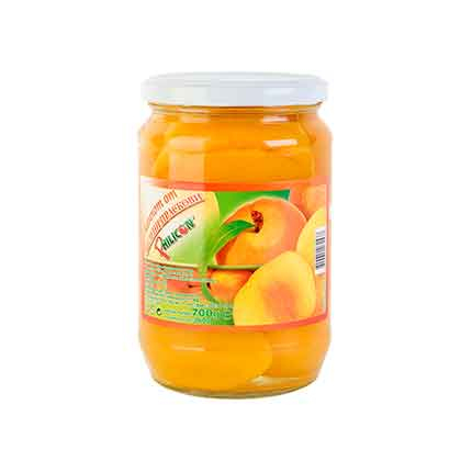 Компот от белени праскови Филикон 680г