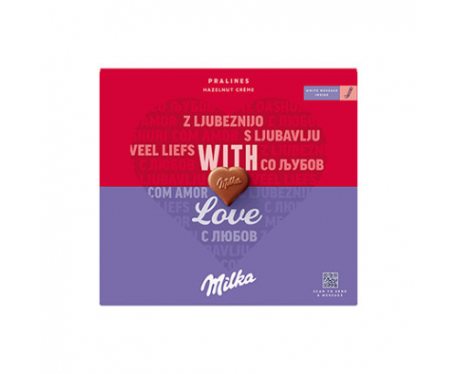 Шоколадови бонбони Милка 110г Лешник Шоколадови бонбони Милка 110г Лешник