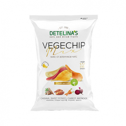 Зеленчуков чипс Детелина 60г