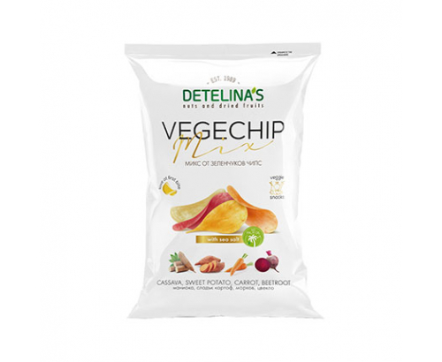 Зеленчуков чипс Детелина 60г Зеленчуков чипс Детелина 60г