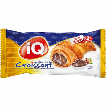 Кроасан Айкю 110г лешник и какао