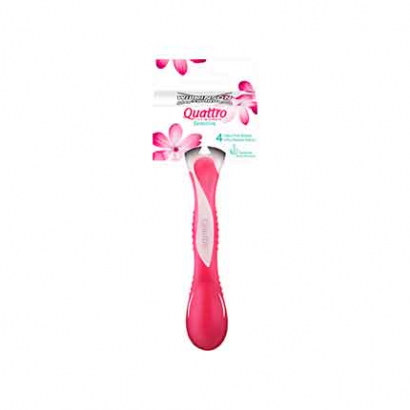 Еднократна самобръсначка Уилкинсън Куатро Дамска