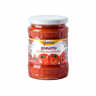 Домати белени на кубчета Филикон 540г