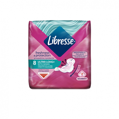 Дамски превръзки Либрес 8бр Ултра лонг