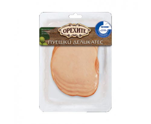 Пуешки деликатес Орехите 100г Слайс Пуешки деликатес Орехите 100г Слайс