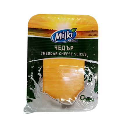 Чедър Милки Дрийм 150г Слайс Чедър Милки Дрийм 150г Слайс