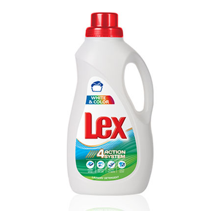 Гел за пране Лекс 3л За бели и цветни тъкани
