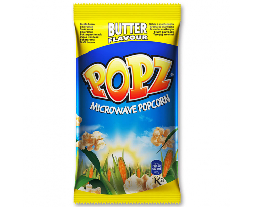 Пуканки за микровълнова Попс 90г Mасло Пуканки за микровълнова Попс 90г Mасло