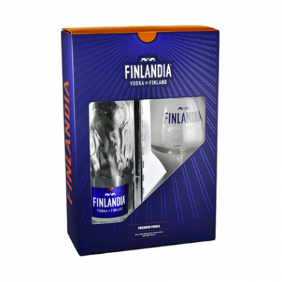 Водка Финландия 700мл + 2 чаши