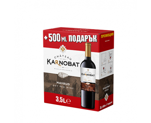 Вино Шато Карнобат 3,5л Мавруд Вино Шато Карнобат 3,5л Мавруд