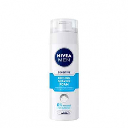 Пяна за бръснене Нивеа Мен 200мл Сензитив куулинг