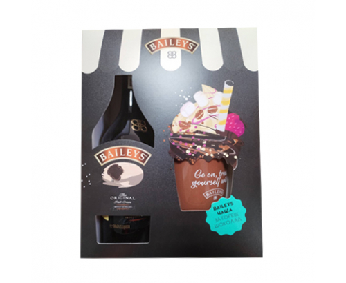 Ликьор Бейлис 700мл + 1 брой чаша Ликьор Бейлис 700мл + 1 брой чаша