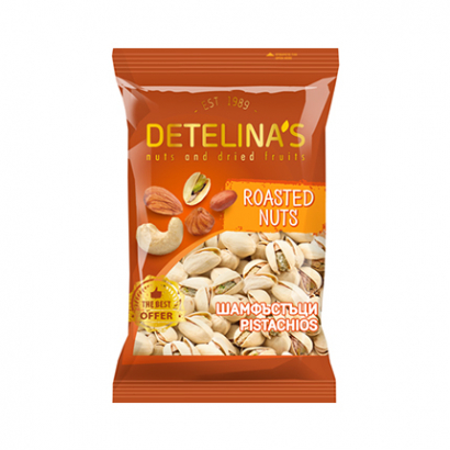 Печен шам фъстък Детелина 250г
