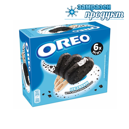 Сладолед Орео Мини стик 6Х50мл