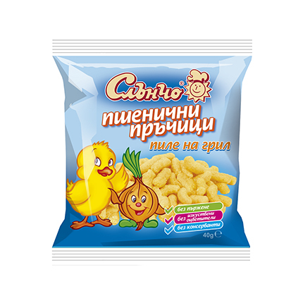 Пшенични пръчици Слънчо 30г Пиле на грил