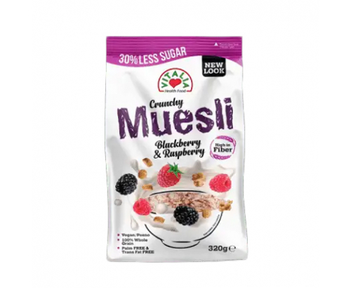 Мюсли Виталия 320г Къпина и малина Мюсли Виталия 320г Къпина и малина