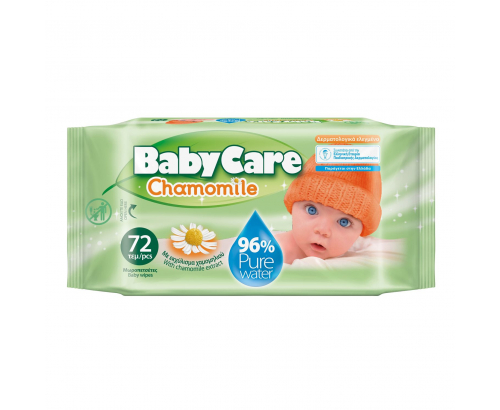 Влажни кърпи Бейби Кеър 72бр Лайка Влажни кърпи Бейби Кеър 72бр Лайка