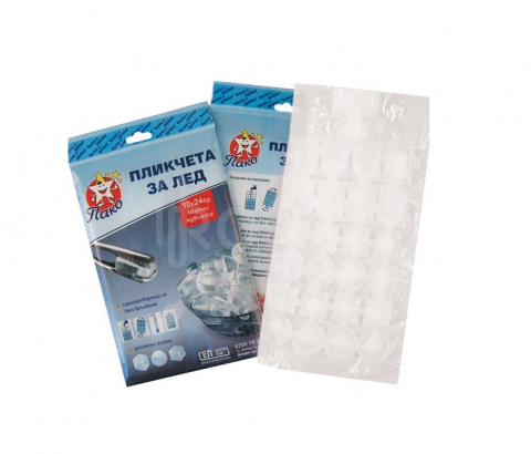 Плик за три вида ледени кубчета