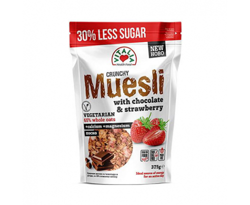 Мюсли Виталия 320г С ягоди и шоколад Мюсли Виталия 320г С ягоди и шоколад